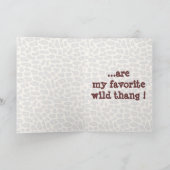 私の特別な恋人のための野生愛 シーズンカード (内部)