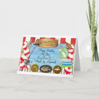 私の特別な息子へのバースデー・カード カード