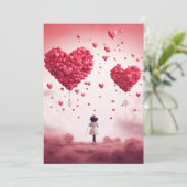 私の特別な日: オーダーメイドの詩 - バレンタインラブカード シーズンカード (スタンド正面)