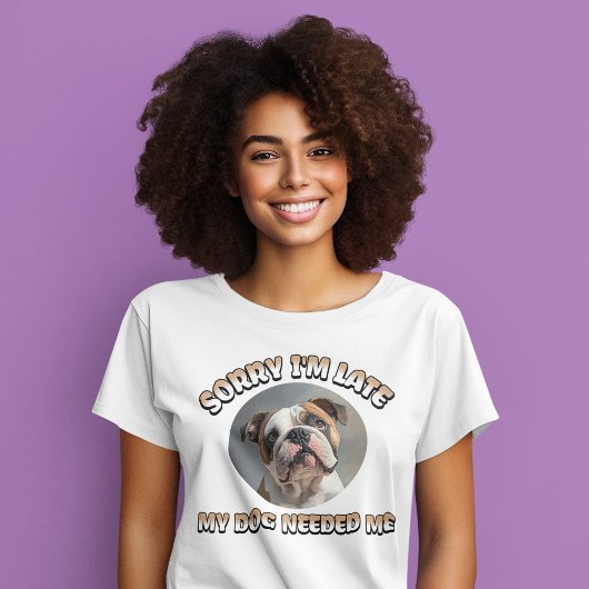 私の犬が私を必要としたパーソナライズ – Tシャツ