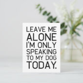 私の犬だけが理解している。 ポストカード (スタンド正面)