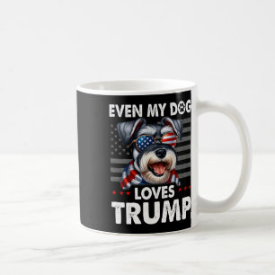 私の犬でさえシュナウザーはトランプが大好おもしろいき コーヒーマグカップ