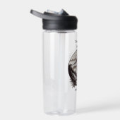 私の犬とハイキング ウォーターボトル (右面)