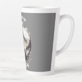 私の犬とハイキング カフェラテマグ (右)