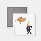 私の犬と大統領 マグネット (正面/裏面)