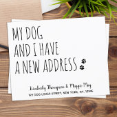 私の犬と私の新しいアドレス犬の移動を予算