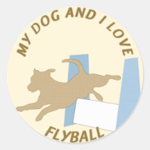 私の犬と私はフライボールが大好き