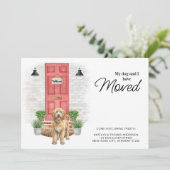 私の犬と私は金のドードルを動かしている 案内状 (スタンド正面)