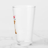 私の犬のお気に入りのデザインは救助された タンブラーグラス (左)