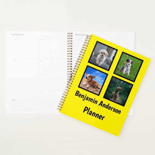 私の犬の写真をプランナー プランナー手帳 (ディスプレー)