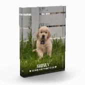 私の犬の写真 フォトブロック (左)