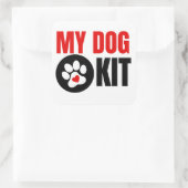 私の犬の救急医療キット スクエアシール (バッグ)