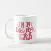 私の犬の母の時代の溝深い母の日の女性の母の生活 コーヒーマグカップ (左)