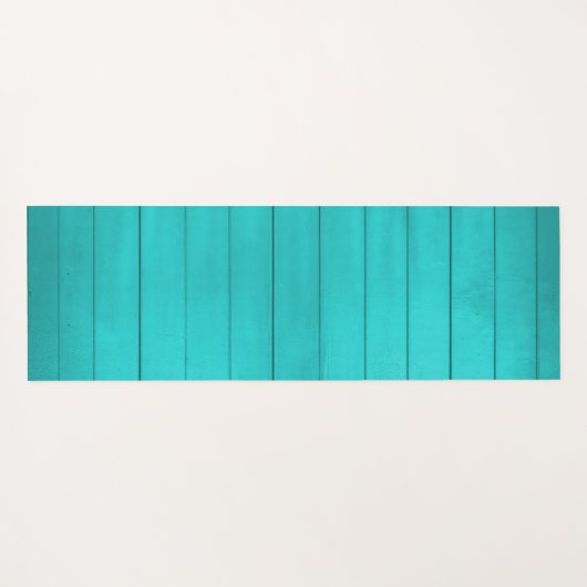 私の犬はそれをヨガマットを許可しない – ティール（緑がかった色） ヨガマット (裏面(横))