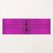 私の犬はそれをヨガマットを許可しない – 紫 ヨガマット (正面(横))