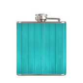 私の犬はそれを許可しないフラスコ – ティール(緑がかった色) フラスク (裏面)