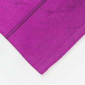 私の犬はそれを許可しないフリースブランケット – 紫 フリースブランケット (角)