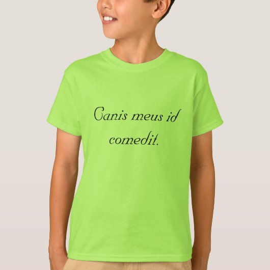 私の犬はそれを食べました! Tシャツ (正面)