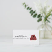 私の犬はまだ私を名刺愛します 名刺 (スタンド正面)