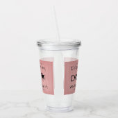 私の犬はアクリルのタンブラーを許さなかった アクリルタンブラー (左)