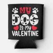 私の犬はバレンタインデーの愛犬おもしろいである 缶クーラー (正面)