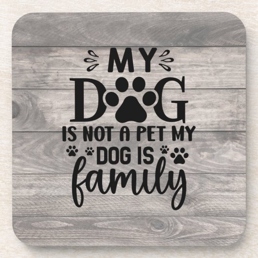 私の犬はペットコースターではない コースター (正面)