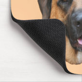 私の犬は君の頭が切れる犬よりも可愛い マウスパッド (コーナー)