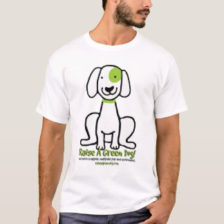 私の犬は地球に優しい緑犬のTシャツです Tシャツ