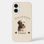 私の犬は私のバレンタイン – オーダーメイドペット Case-Mate iPhoneケース (裏面)