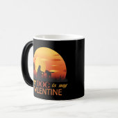 私の犬は私のバレンタイン モーフィングマグカップ (正面左)