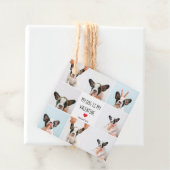 私の犬は私のバレンタイン |犬の写真2枚 フェイバータグ (インサイチュ)