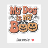 私の犬は私のブー、先生、おもしろい犬恋人エデュカート シール (シート)