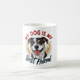 私の犬は私の友最高のだち コーヒーマグカップ