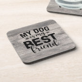 私の犬は私の友最高の達のコースター コースター (左側)