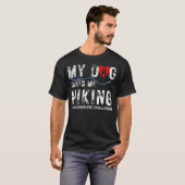 私の犬は連れてってくれる Tシャツ (正面フル)