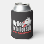私の犬は雄牛でクールす 缶クーラー (缶裏面)