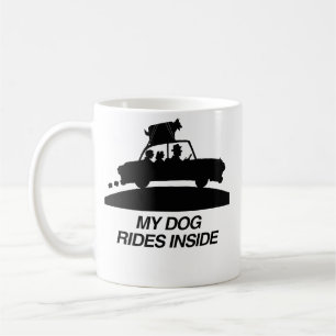 私の犬はinside.pngに乗ります コーヒーマグカップ