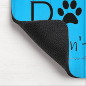 私の犬はItマウスパッドを許可しない – 青 マウスパッド (コーナー)