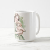 私の犬を愛し、素敵 コーヒーマグカップ (正面右)