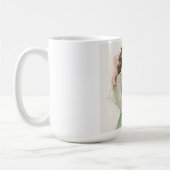 私の犬を愛し、素敵 コーヒーマグカップ (左)