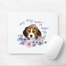 私の犬考えは完全な犬のイラストレーション