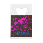 私の犬 クレジットカード栓抜き (裏面)