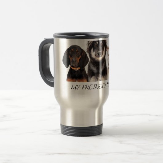 私の犬 トラベルマグ (正面左)