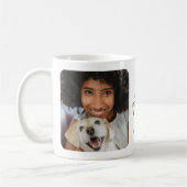 私の犬、私の親友、私の永遠の友人 コーヒーマグカップ (左)