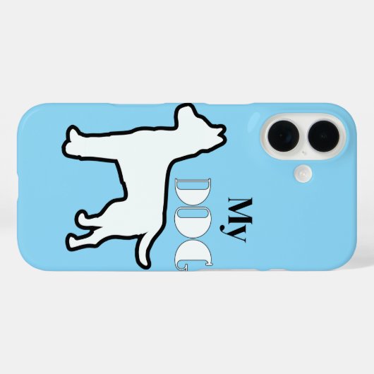 私の犬 Case-Mate iPhoneケース (裏面 (横))