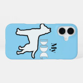 私の犬 iPhone 16ケース (裏面横)