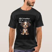 私の犬 Tシャツ (正面)