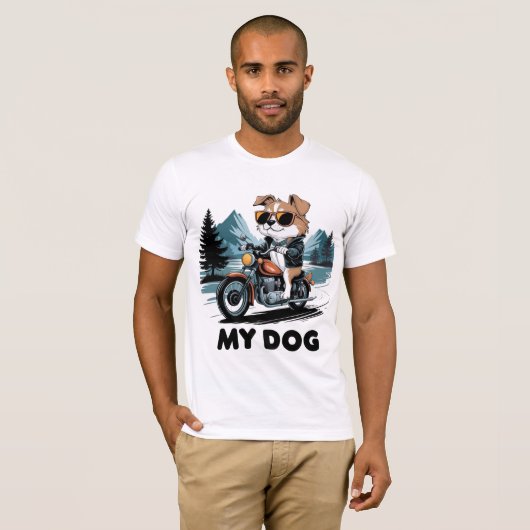 私の犬 Tシャツ (正面フル)