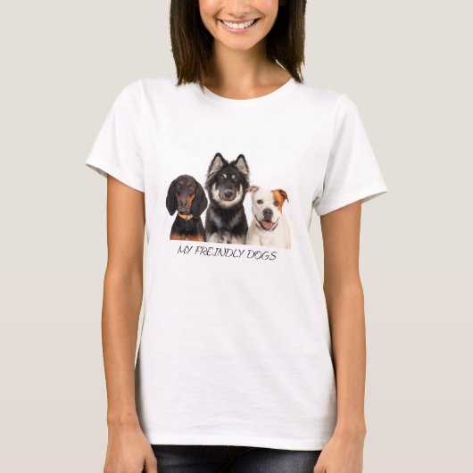 私の犬Tシャツ Tシャツ (正面)