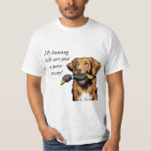 私の狩りスキルは手遠くに足！ Tシャツ (正面)